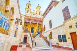 The Hanging Church, Cairo's Old City 