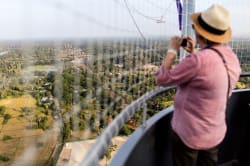 Hot air balloon ride, Angkor Wat 
