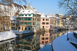 Strasbourg in winter