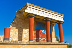 Knossos ruins, Crete 