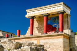 Knossos ruins, Crete 