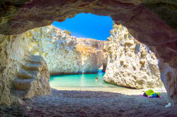 Papafragos Beach, Milos 