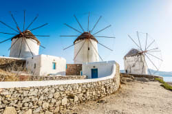 Mykonos harbor 