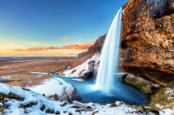 Seljalandsfoss waterfall 