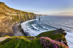 Cliffs of Moher at sunset 