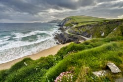 Panoramic view of Dingle Peninsula 