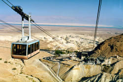 Cable car, Masada 