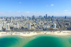 Aerial view of Tel Aviv 