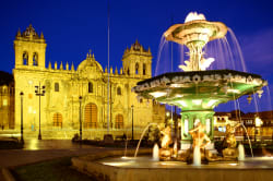 Cuzco at night 