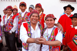 Community group, Cusco Photo by Peggy Goldman