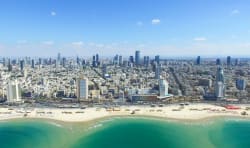 Aerial view of Tel Aviv 