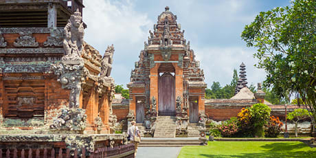 The gate of Taman Ayun Temple