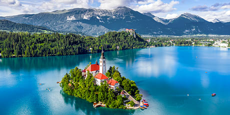 Church of the Assumption, Lake Bled