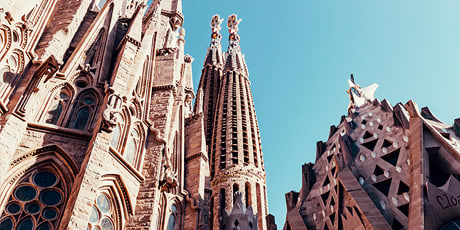 Sagrada Famila detail, Barcelona