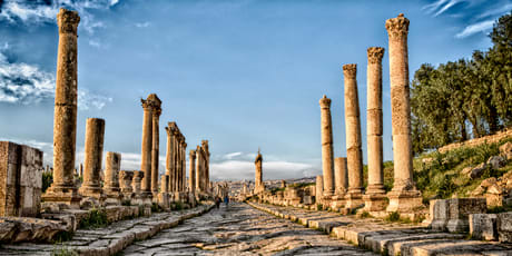 Jerash ruins