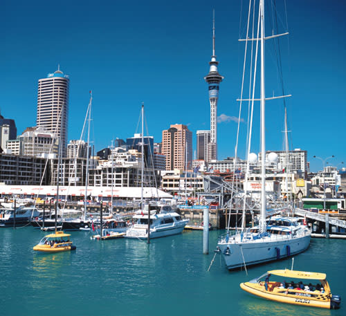 Auckland harbor