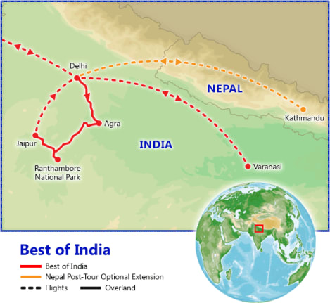 Best of India map