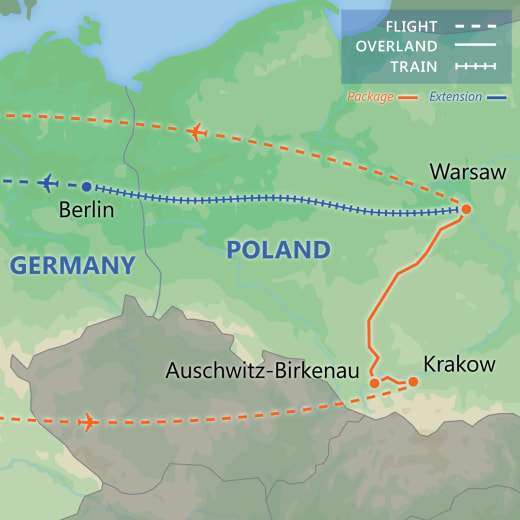 Discover Poland map