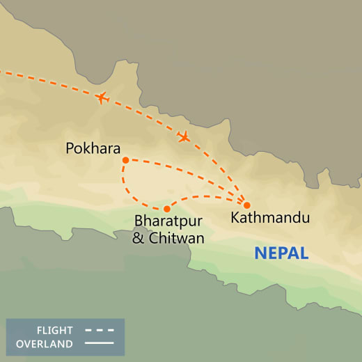 Best of Nepal map
