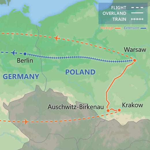 Discover Poland map