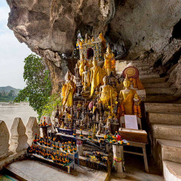 Pak Ou Caves Buddhas