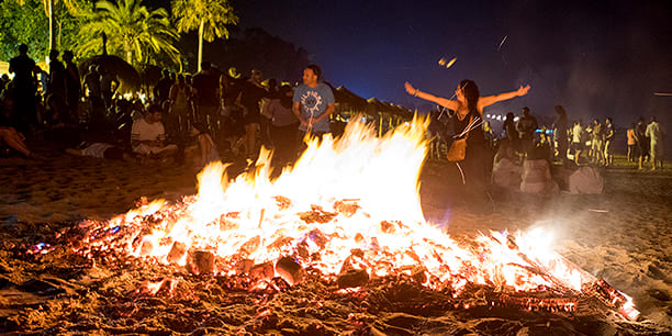 A Night of Fire and Festivity