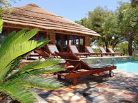 Elandela Lodge pool view