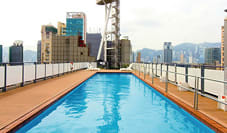 Roof top swimming pool