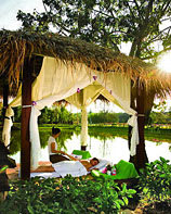 Le Charme Resort spa treatment