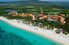 Aerial view of hotel