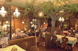 Dining at the Chalet