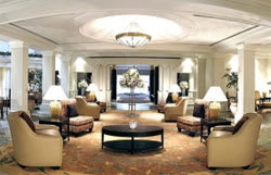 Hotel Claridges lobby