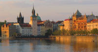 Prague sunset