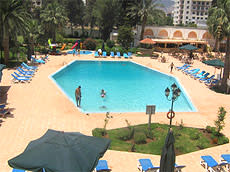 Pool area