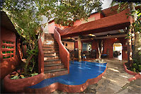 Aventura Lodge reception area