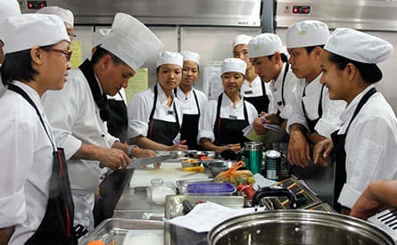 KOTO kitchen trainees