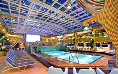 Costa Concordia indoor pool