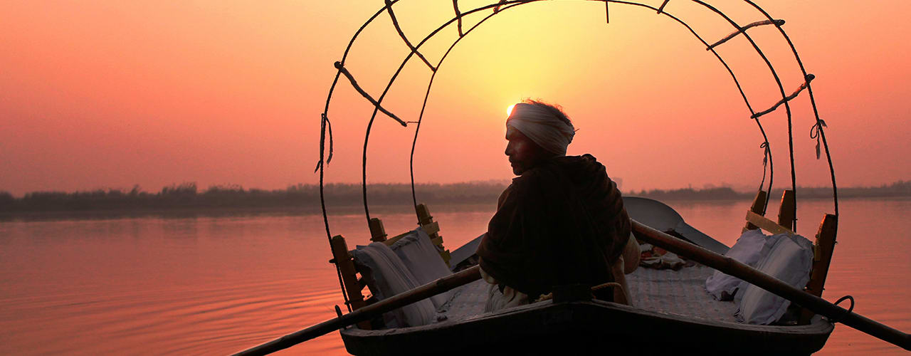 Ganges River boat ride