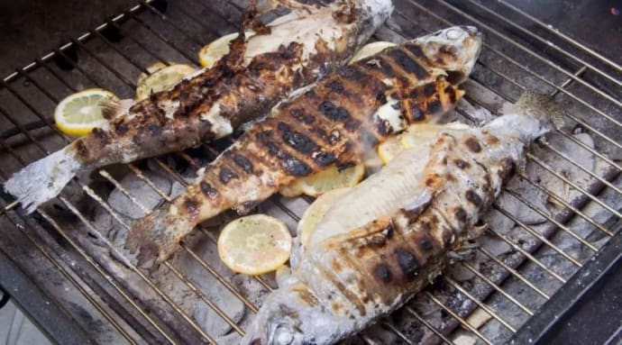 How to cook rainbow trout Kyrgyz style