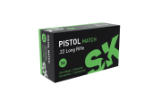 SK 22LR Pistol Match 40g LRN 50/500