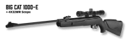 Gamo Big Cat 1000-E 4,5 mm  Ink.4x32WR Scope m montage