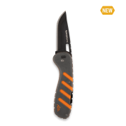 RAZOR HTX 3.0" FOLDER GRAY AND ORANGE BLACK HARDWARE