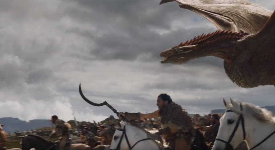 Dothraki dan Drogon