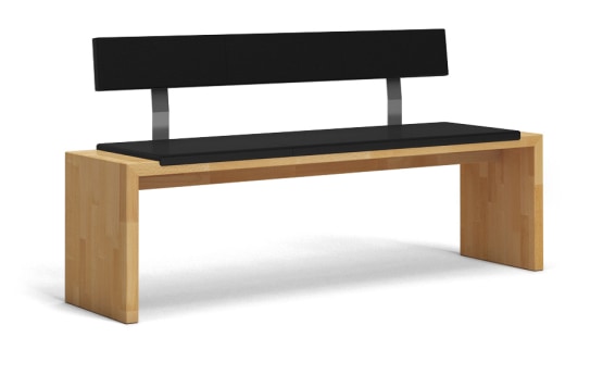 sitzbank massiv sb30 leder lederlehne a1w buche kgl