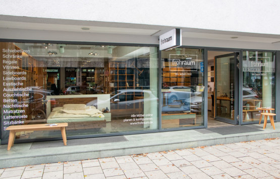 München Außenansicht Laden