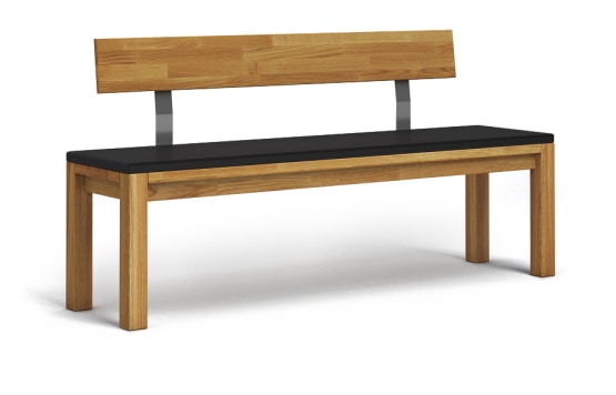 sitzbank massiv sb13 leder holzlehne a1w wildeiche kgl
