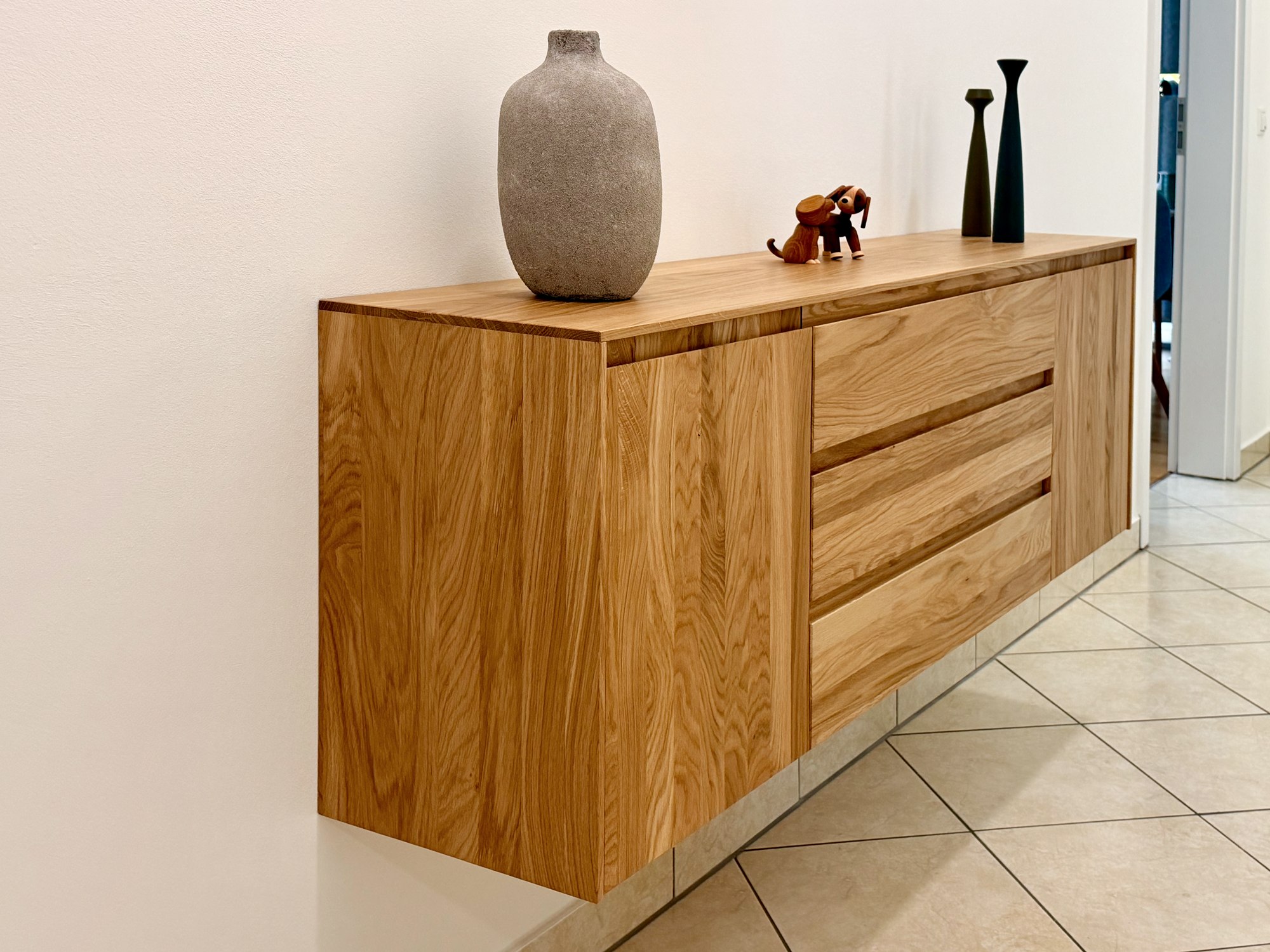Sideboard Hangend Eiche