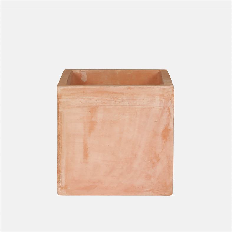 Macetero De Cerámica En Color Gris De 43x43x44cm | Maisons Du Monde