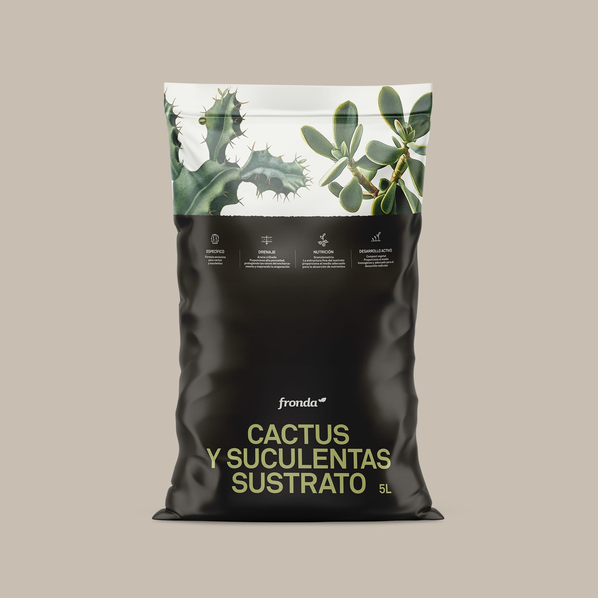 Sustrato para cactus Fronda | Fronda