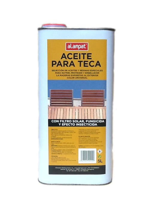 Aceite para teca color universal